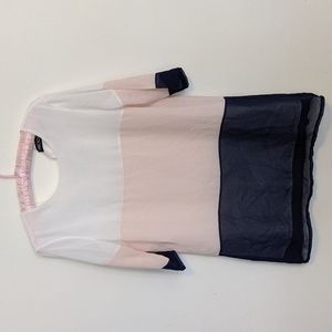 👾 Colorblock Tunic Shift Dress